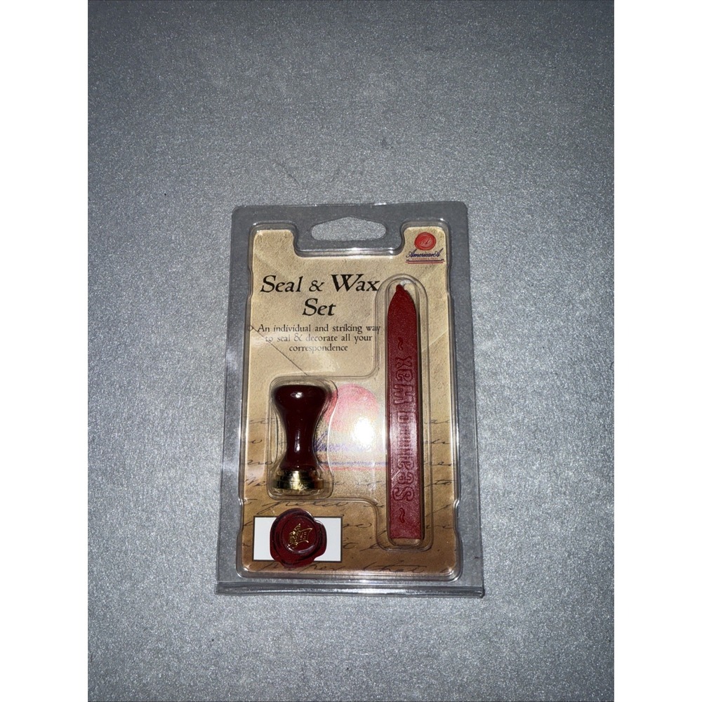 Seal "L" And Wax Set